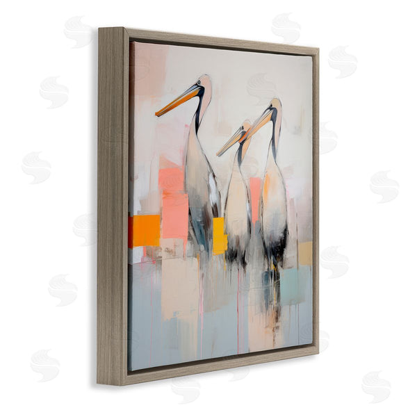 Stupell Industries Irena Orlov | Pelican Trio Abstract