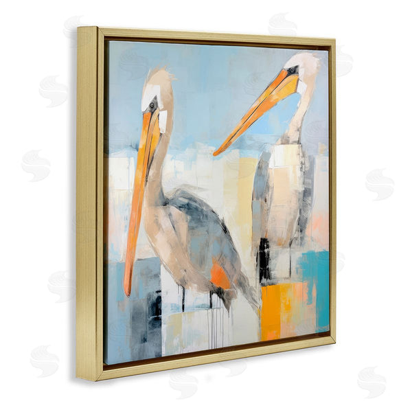 Stupell Industries Irena Orlov | Pelicans Abstract Pattern