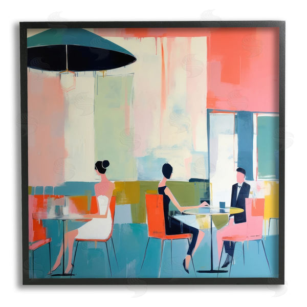 Stupell Industries Irena Orlov | People In Restaurant