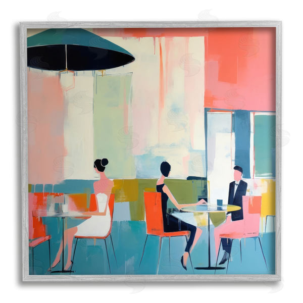 Stupell Industries Irena Orlov | People In Restaurant