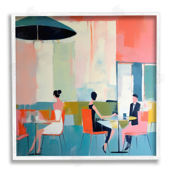 Stupell Industries Irena Orlov | People In Restaurant