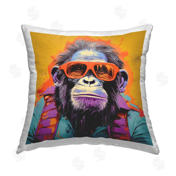 Stupell Industries Irena Orlov | Pop Style Gorilla Printed Throw Pillow