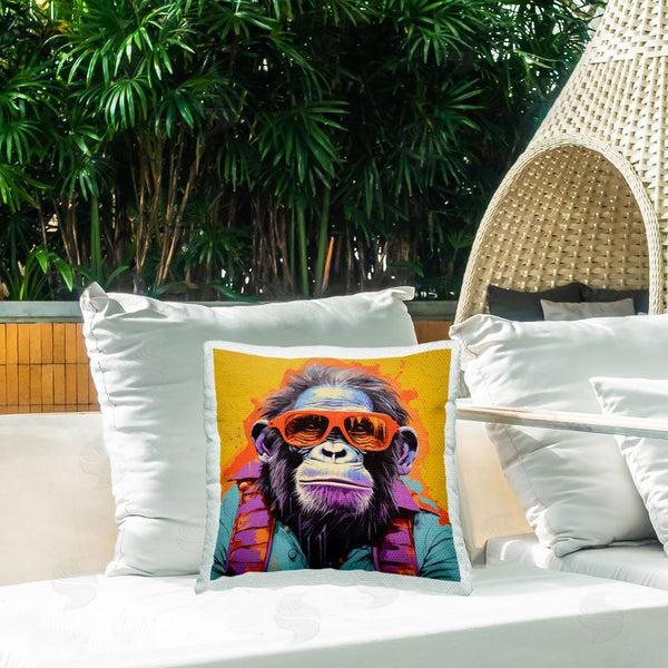 Stupell Industries Irena Orlov | Pop Style Gorilla Printed Throw Pillow