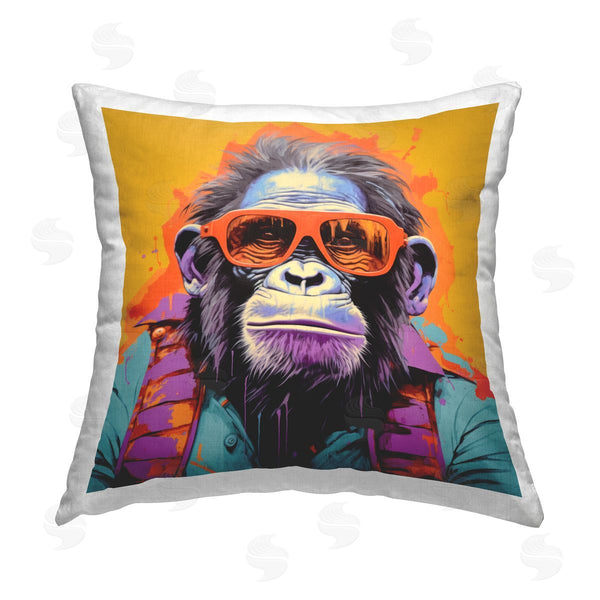 stupell industries Irena Orlov | Pop Style Gorilla Printed Throw Pillow