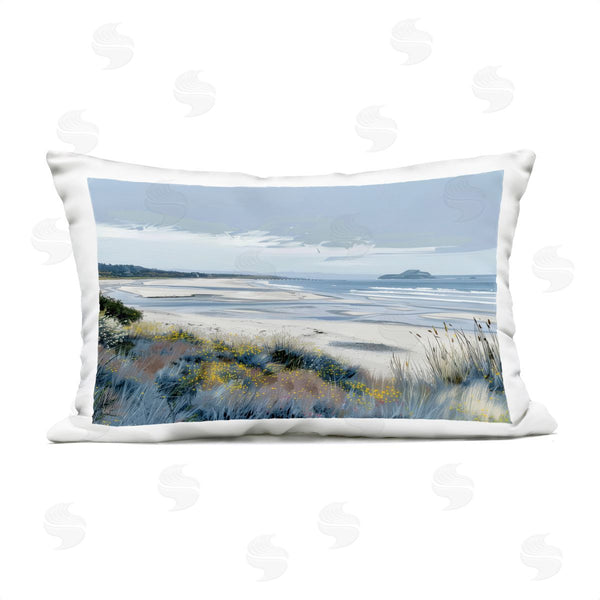 Stupell Industries Irena Orlov | Reflections Of Blue Shore Printed Throw Pillow