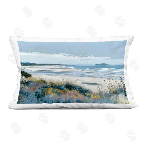 stupell industries Irena Orlov | Reflections Of Blue Shore Printed Throw Pillow