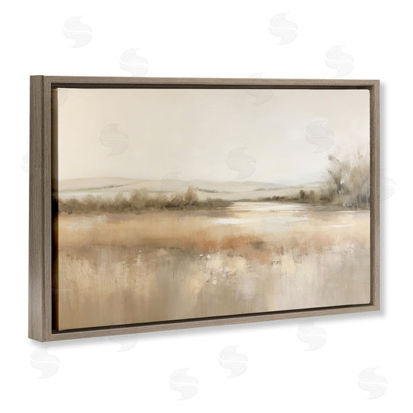 Stupell Industries Irena Orlov | Reflective Beige Countryside Wall Art