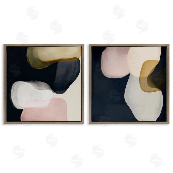 Stupell Industries Irena Orlov | Rounded Oblique Shapes