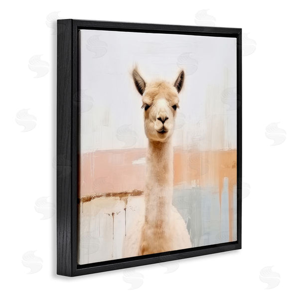 Stupell Industries Irena Orlov | Rustic Llama Portrait Wall Art
