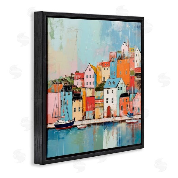 Stupell Industries Irena Orlov | Seaside Neighborhood Painting