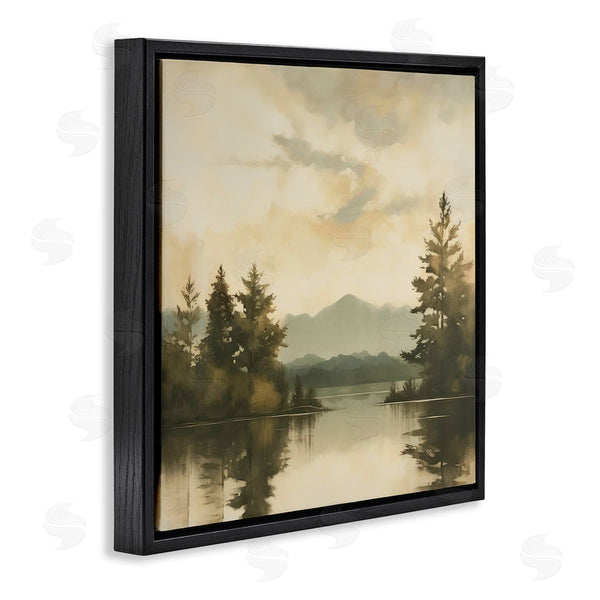 Stupell Industries Irena Orlov | Soft Beige Mountain Scenery