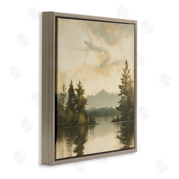 Stupell Industries Irena Orlov | Soft Beige Mountain Scenery