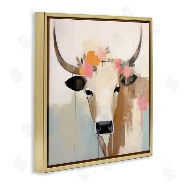Stupell Industries Irena Orlov | Soft Cattle Abstraction