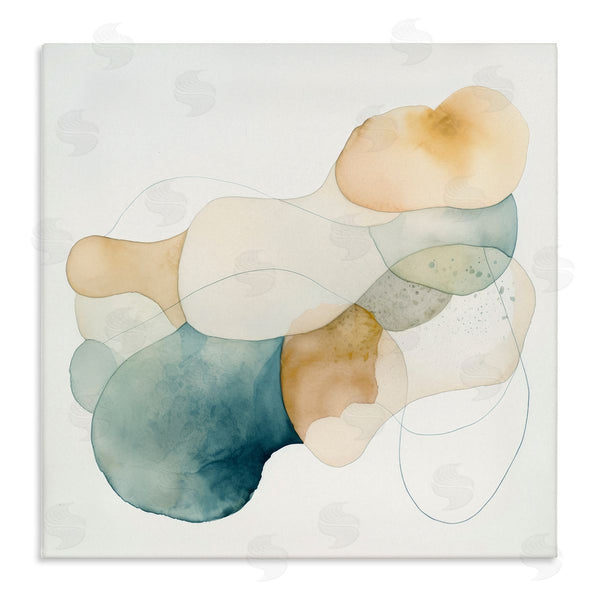 stupell industries Irena Orlov | Soft Oblique Abstract Shapes