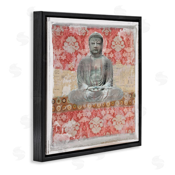 Stupell Industries Irena Orlov | Spiritual Patterned Buddha Collage Wall Art