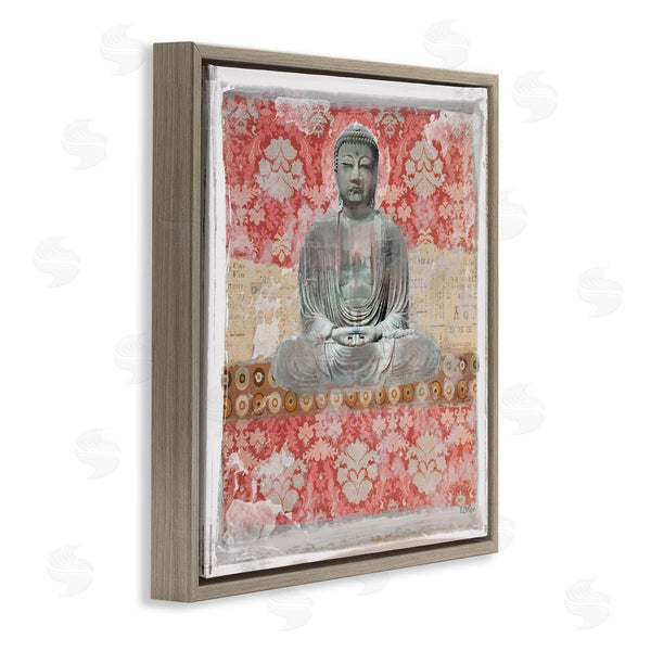Stupell Industries Irena Orlov | Spiritual Patterned Buddha Collage Wall Art