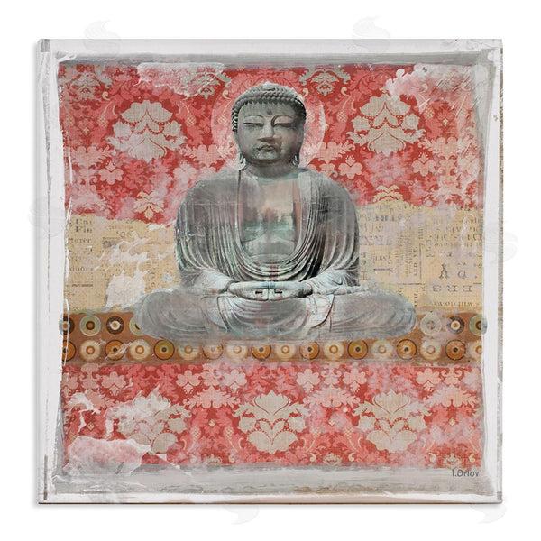 stupell industries Irena Orlov | Spiritual Patterned Buddha Collage Wall Art