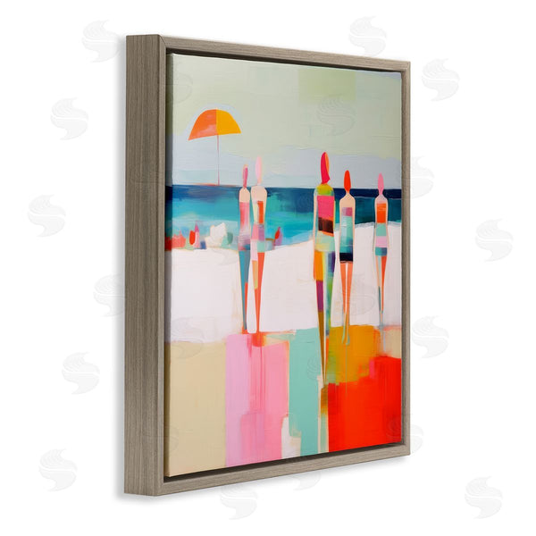 Stupell Industries Irena Orlov | Strolling On Beach Wall Art