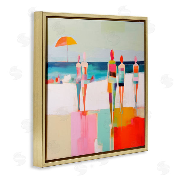 Stupell Industries Irena Orlov | Strolling On Beach Wall Art