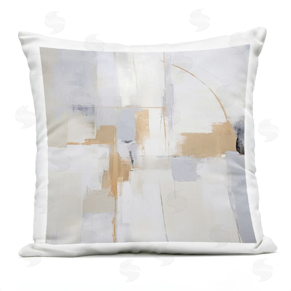 Stupell Industries Irena Orlov | Subtle Yellow Visionary Printed Throw Pillow