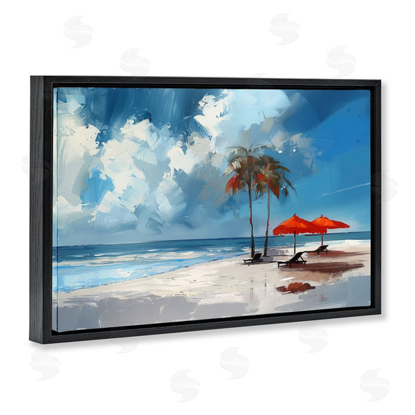 Stupell Industries Irena Orlov | Sunny Seaside Palette Wall Art