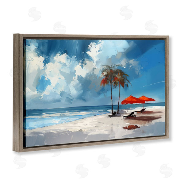 Stupell Industries Irena Orlov | Sunny Seaside Palette Wall Art