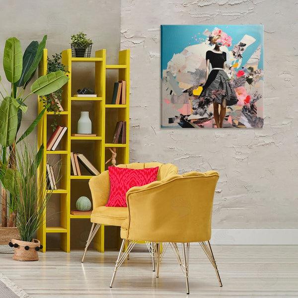 Stupell Industries Irena Orlov | Surreal Collage Woman Wall Art