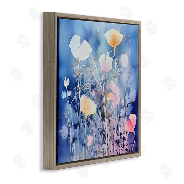 Stupell Industries Irena Orlov | Tranquil Blue Florals Wall Art