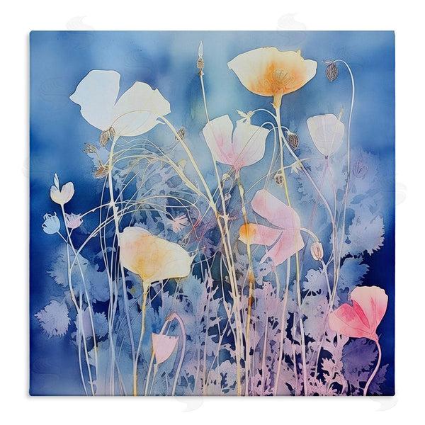 stupell industries Irena Orlov | Tranquil Blue Florals Wall Art