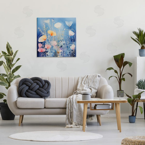Stupell Industries Irena Orlov | Tranquil Blue Poppies Wall Art
