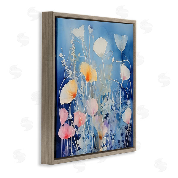 Stupell Industries Irena Orlov | Tranquil Blue Poppies Wall Art