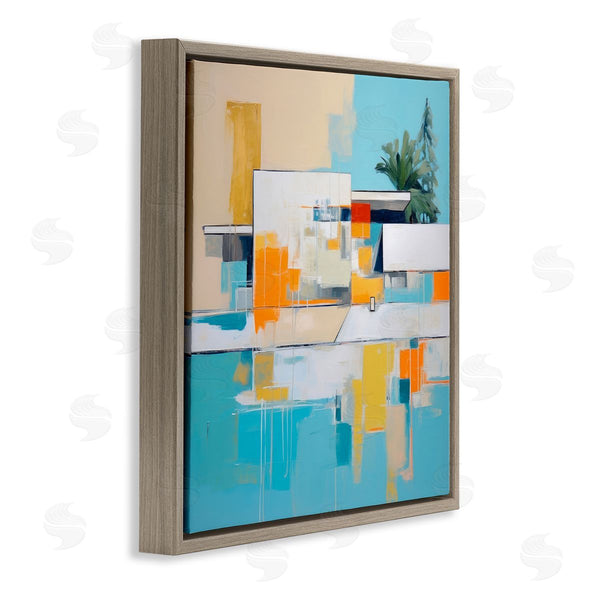 Stupell Industries Irena Orlov | Tropical Abode Abstraction Wall Art