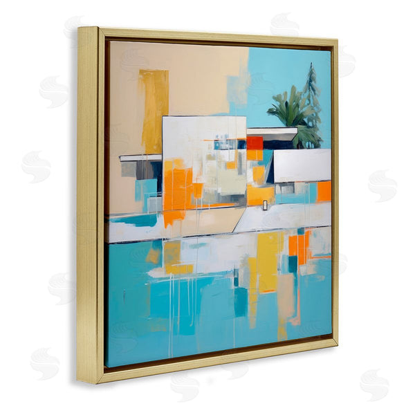 Stupell Industries Irena Orlov | Tropical Abode Abstraction Wall Art