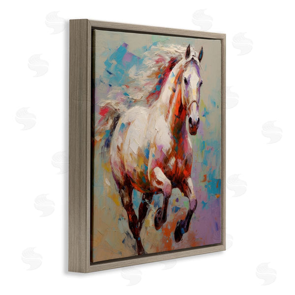 Stupell Industries Irena Orlov | Trotting Horse Abstraction