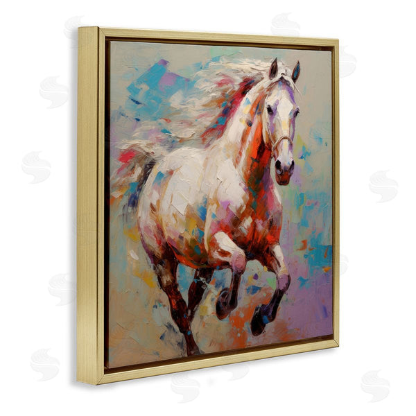 Stupell Industries Irena Orlov | Trotting Horse Abstraction