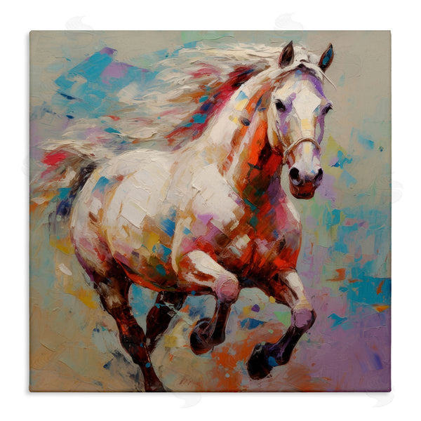 stupell industries Irena Orlov | Trotting Horse Abstraction