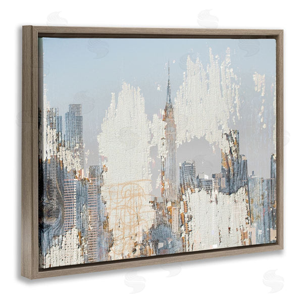 Stupell Industries Irena Orlov | Urban Distressed NYC Skyline