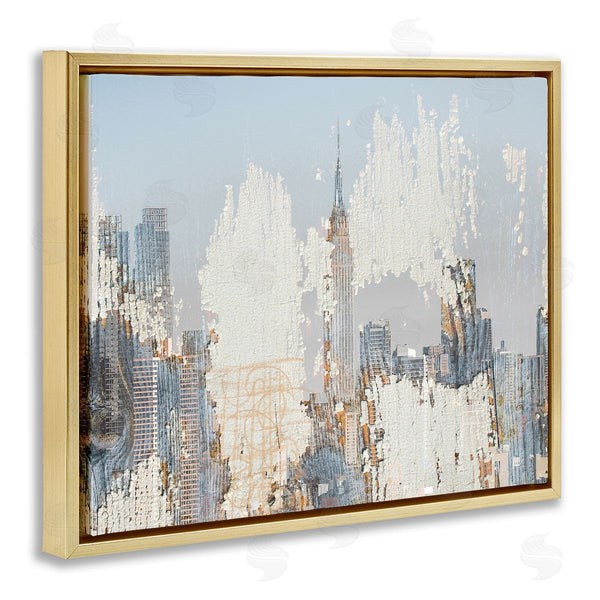 Stupell Industries Irena Orlov | Urban Distressed NYC Skyline