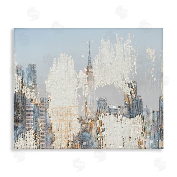 stupell industries Irena Orlov | Urban Distressed NYC Skyline