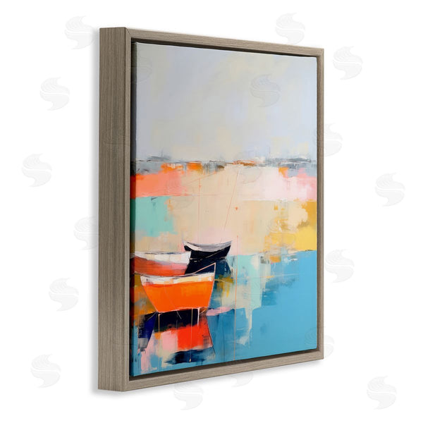 Stupell Industries Irena Orlov | Vivid Boat Abstraction