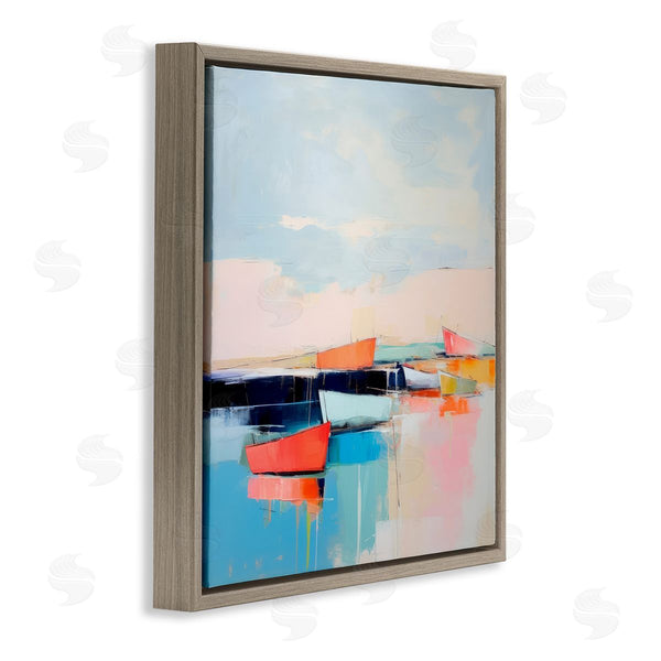 Stupell Industries Irena Orlov | Vivid Boat Reflection