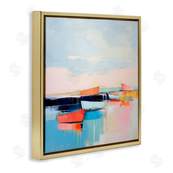 Stupell Industries Irena Orlov | Vivid Boat Reflection