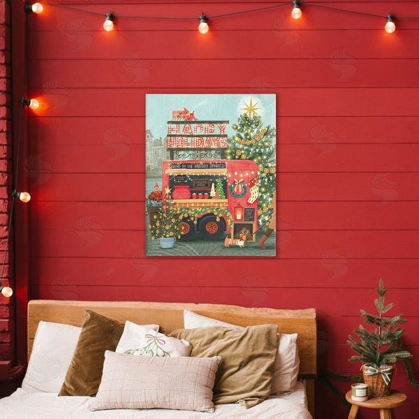 Stupell Industries Irene Chan | Christmas Beverage Truck