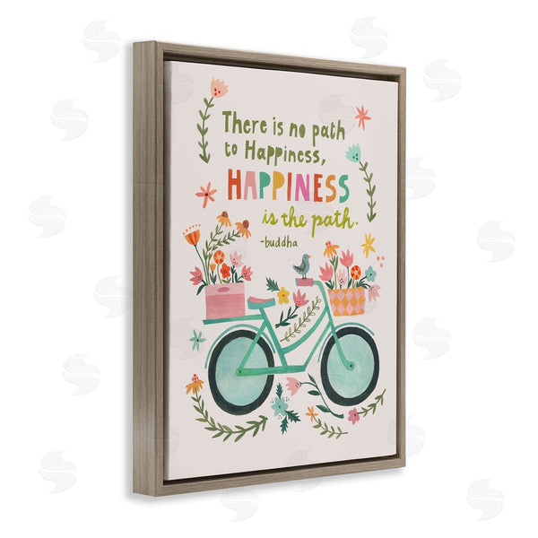 Stupell Industries Irene Chan | Happiness Is The Path