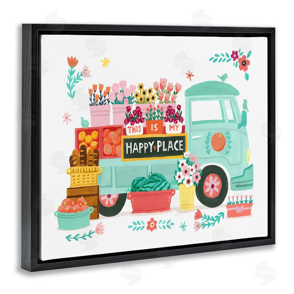 Stupell Industries Irene Chan | Happy Place Flower Truck