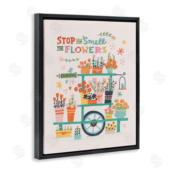 Stupell Industries Irene Chan | Inspiring Assorted Flower Cart Wall Art