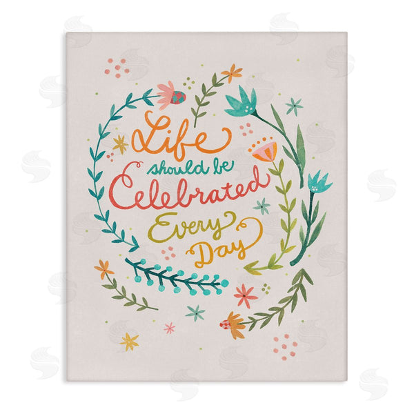 stupell industries Irene Chan | Life Celebrated with Floral Sprigs