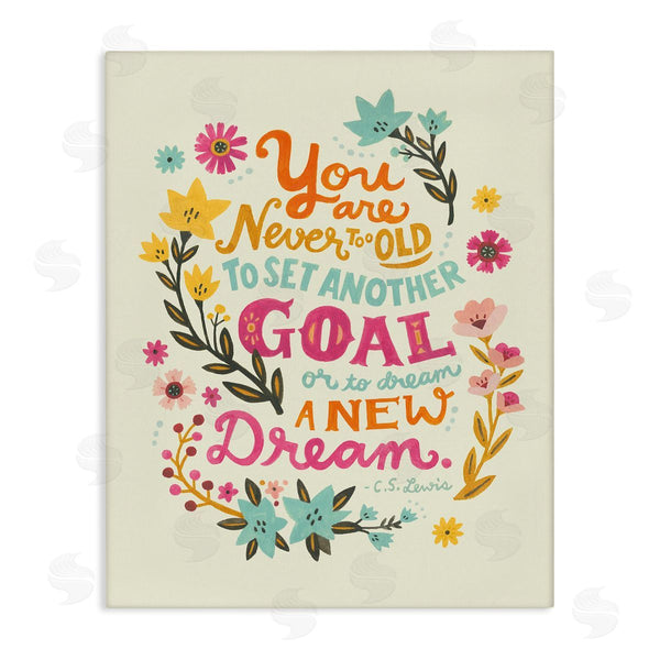 stupell industries Irene Chan | Never Too Old Inspiring Quote