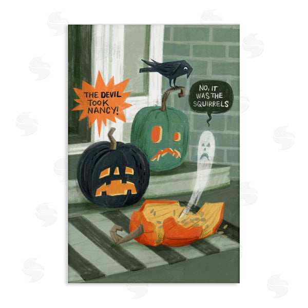 stupell industries Irene Chan | Porch Pumpkins Mystery