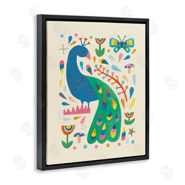 Stupell Industries Irene Chan | Pretty Peacock Patterns